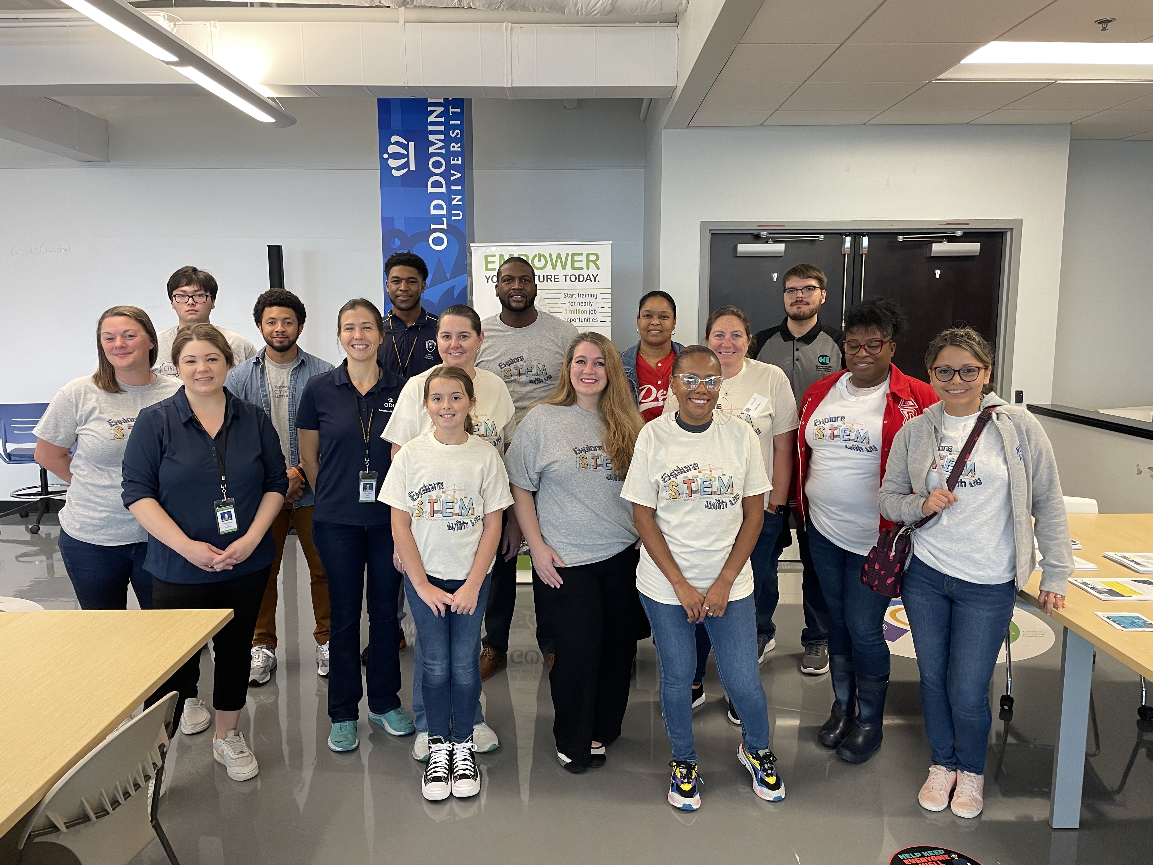 STEM Saturday Volunteer Group Photo STEM Saturday Volunteer Group Photo, including iLAB interns/volunteers (myself included), community volunteers, Kaitlyn McCoy (Program Manager), and Karen Sanzo (Program Director) of the iLab